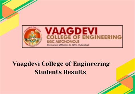 vaagdevi student portal login|VAAGDEVI COLLEGE OF ENGINEERING .